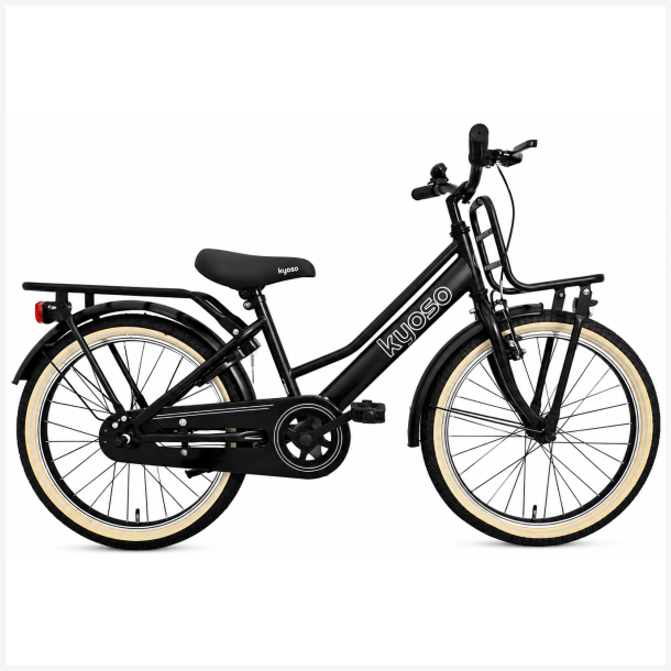 Kyoso Blossom Classic 20" b�rnecykel med fodbremse - mat sort