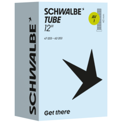 Slange Schwalbe AV1 12" 47/62-203 - 45� ventil