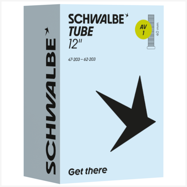 Slange Schwalbe AV1 12" 47/62-203 - 45� ventil