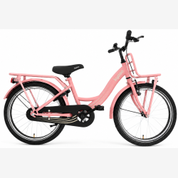 Kyoso Blossom Mauve 20" b�rnecykel med fodbremse - mat lyser�d