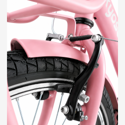 Kyoso Blossom Mauve 20" b�rnecykel med fodbremse - mat lyser�d