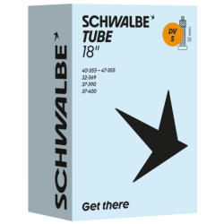 Slange Schwalbe DV5 18" / 32-47-355/400mm - 32mm ventil