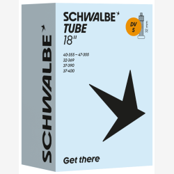 Slange Schwalbe DV5 18" / 32-47-355/400mm - 32mm ventil