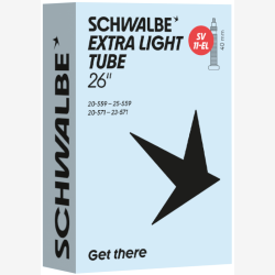 Slange Schwalbe Extra Light SV11-EL 26" / 20-25-559/571mm - 40 mm ventil