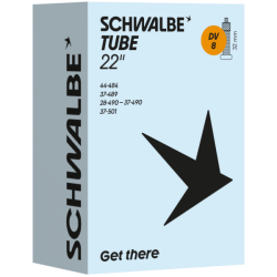 Slange Schwalbe DV8 22" / 28-44-484/501mm - 32mm ventil
