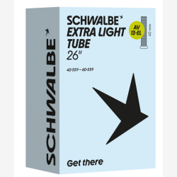 Slange Schwalbe Extra Light AV13-EL 26" / 40-60-559mm - 40mm ventil