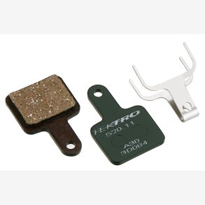 Elcykel Bremseklods Tektro S2011 Organisk Compound - kompatibel med HD-T700, HD-T515, HD-E510, HD-E515 - Gr�n