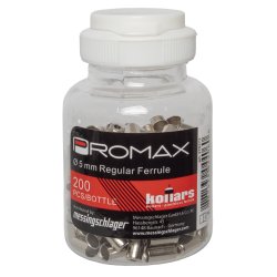Kabelendekappe Promax �5,0 mm (200 stk.) - s�lv