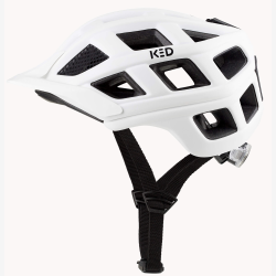 Cykelhjelm KED Crom L (57-62cm) mat hvid