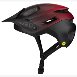 Cykelhjelm KED Pector ME-1 M (52-58cm) mat r�d/sort