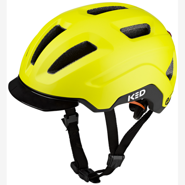 Cykelhjelm KED Pedalon L (59-63cm) mat gul