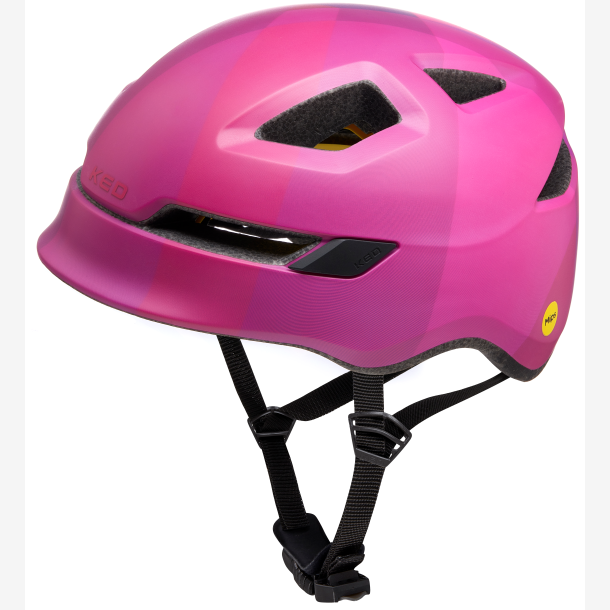 Cykelhjelm KED POP II Lite S (48-52cm) mat pink