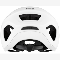 Cykelhjelm KED Embrace L (58-62cm) mat hvid