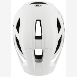 Cykelhjelm KED Embrace L (58-62cm) mat hvid