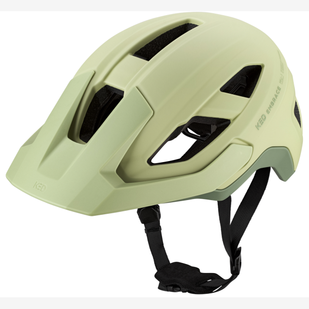 Cykelhjelm KED Embrace L (58-62cm) mat olivengr�n
