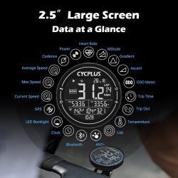 Cycplus M2 GPS-cykelcomputer