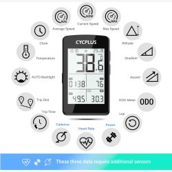 Cycplus M3 GPS-cykelcomputer
