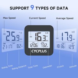 Cycplus G1 GPS-cykelcomputer