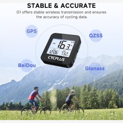 Cycplus G1 GPS-cykelcomputer