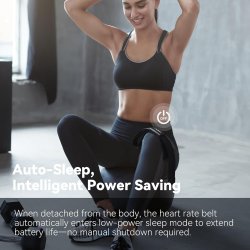 Cycplus H2 pulsm�ler (brystb�lte)