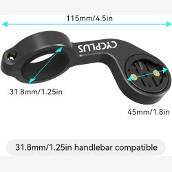Cycplus Z1 cykelcomputerbeslag (foran)