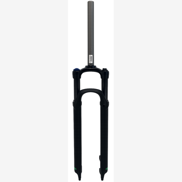 Affjedringsforgaffel 28'' gevind med 1-1/8" styrr�r Zoom 596 HL/0 - Post Mount - Lockout - matsort - QR