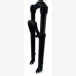 Affjedringsforgaffel 28'' gevind med 1-1/8" styrr�r Zoom 596 HL/0 - Post Mount - Lockout - matsort - QR