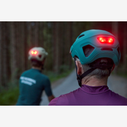 Baglygte KED Embrace MTB-hjelm - LED - USB genopladelig