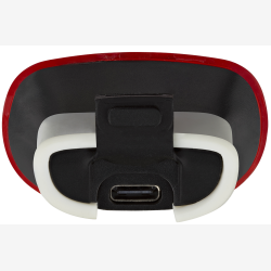 Baglygte KED Meggy Spark b�rnehjelm - LED - USB genopladelig