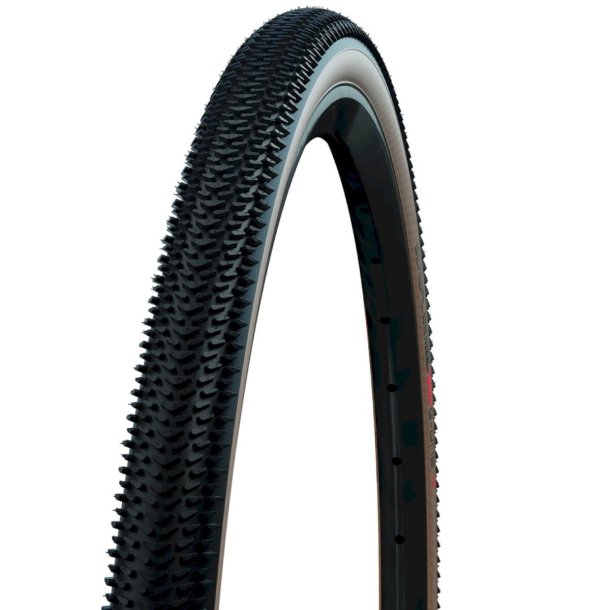 Foldable Dk Schwalbe G-One Allround RaceGuard  28 x 1.35" / 35-622 mm - bronze sidewall