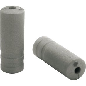 Kabelendekapper �5,0 mm nylon - s�lv