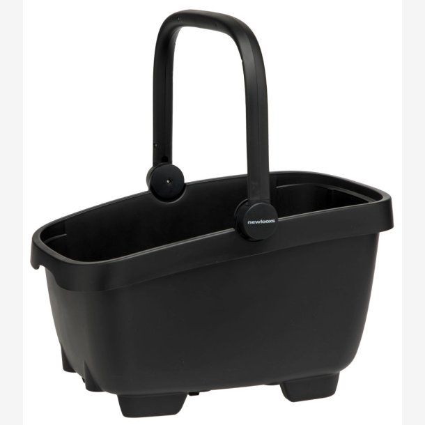 Genbrugscykelkurv (hund) New Looxs Clipper 28 liter - 49 x 37 x 29 cm - sort