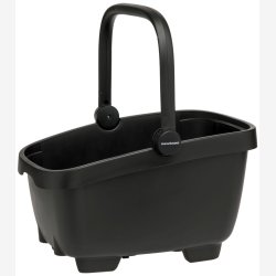 Genbrugscykelkurv (hund) New Looxs Clipper MIK 28 liter - 49 x 37 x 29 cm - sort