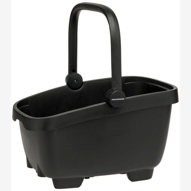 Genbrugscykelkurv (hund) New Looxs Clipper MIK 28 liter - 49 x 37 x 29 cm - sort