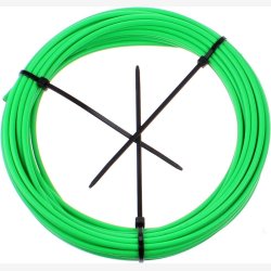 Bremse yderkappe (bremse) Elvedes med Teflon foring 4,9mm - 10 meter p rulle - neongrn