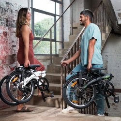 Foldecykel 20" Dahon Vybe D7 Shadow med V-bremse - mat sort