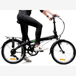 Foldecykel 20" Dahon Vybe D7 Shadow med V-bremse - mat sort
