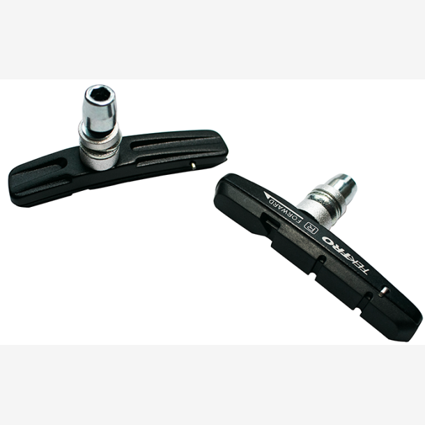 Bremseklodss�t Tektro med unbrakon�gle til V-bremse - 72 mm - 1 par