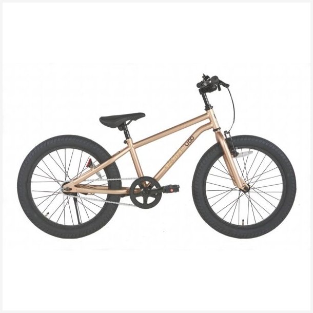 B�rnecykel U-GO Scout S1 20" med fodbremse og brede d�k - sunstone beige