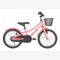 B�rnecykel U-GO Imagine S1 16" med fodbremse - bubblegum pink