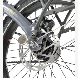 Foldecykel U-GO Ultimate i8, 20" - Nexus 8-gear - remtr�k - gr�
