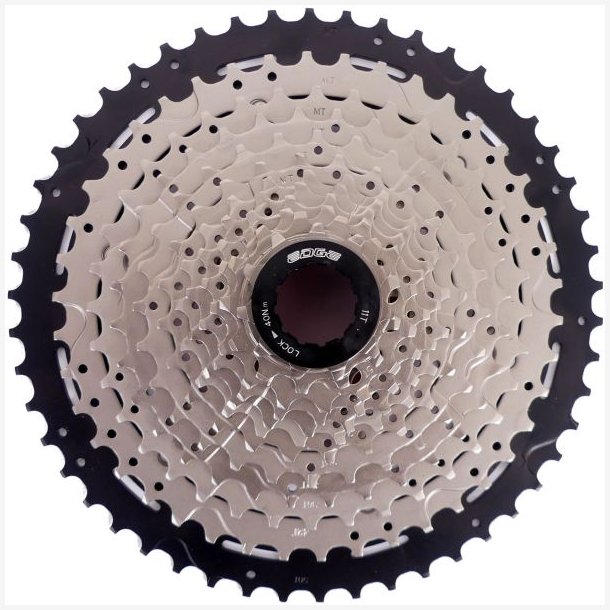 Kassette 12 speed Edge CSM9011 11-52T - s�lv/sort