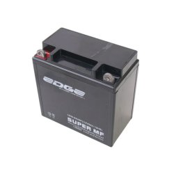 Battery Edge 12N9-BS Piaggio / Vespa / Gilera (MF) YB9B (med gelfyld)