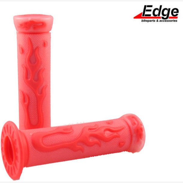 Hndtag greb Set Edge Flame - transparent red