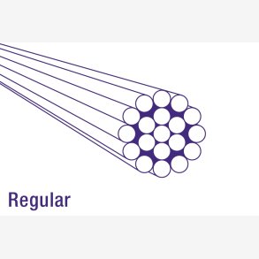 Inner Bremse cable Elvedes 2250mm galvanised 1,5mm T-nipple (blister)