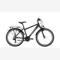 NOXON "Sweeper FG ND" 26" ATB juniorcykel 21 gear - mat sort