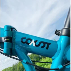 20" foldecykel COAST Hightide 8-gear No. 04 - himmelbl�