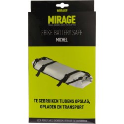 Mirage Safe Michel elcykel batteri sikkerheds opbevaringstaske