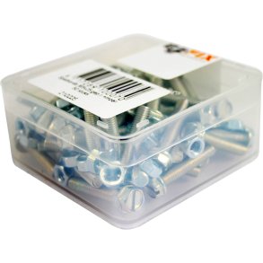 BOFIX DS skrm bolt M5X25 + mtrikker (50 stykker)