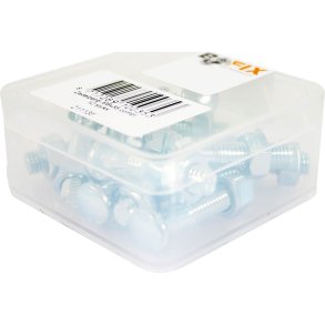 Bofix DS Seat Peg Bolt M8X35 CPL (12 stykker)